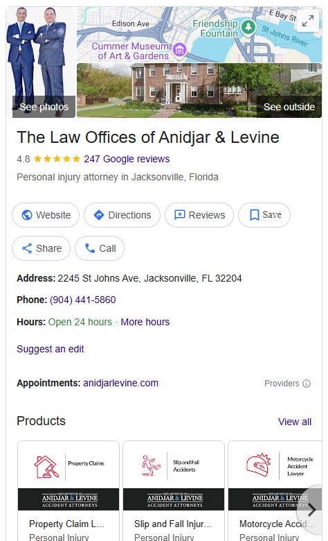 jacksonville gbp example