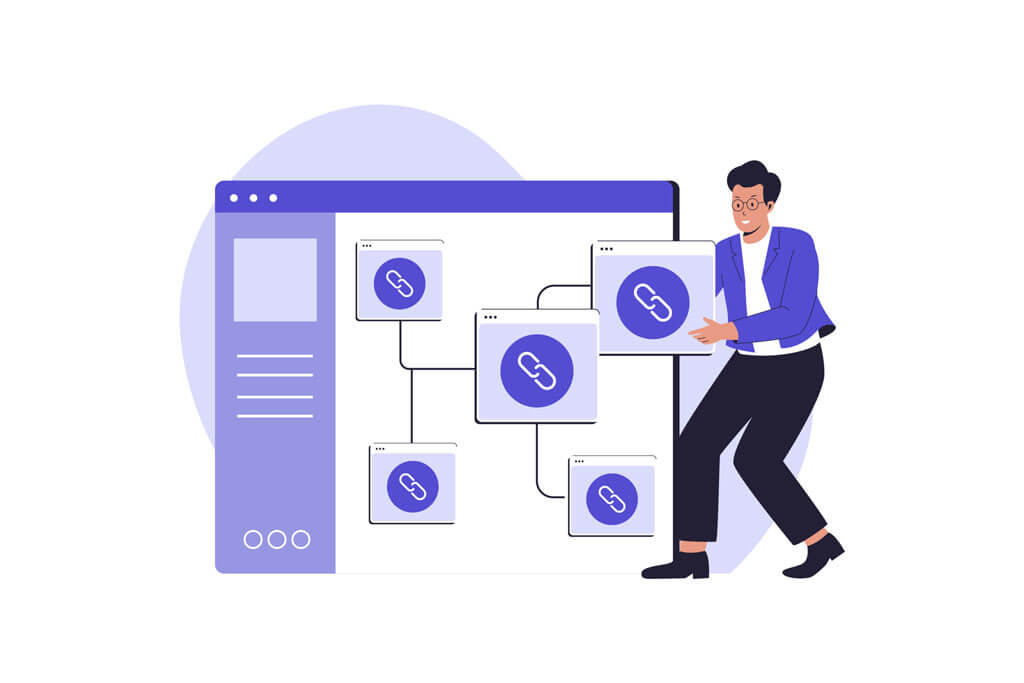 Internal linking graphic